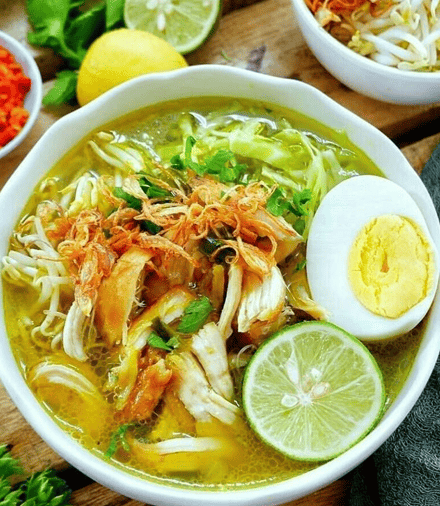 Kuliner Nusantara Soto Ayam Lamongan yang Gurih