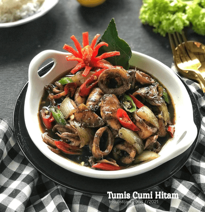 Tumis Cumi Hitam Sajian Laut yang Gurih dan Unik