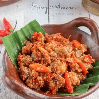 Oseng Mercon Ledakan Pedas Khas Jogja yang Bikin Ketagihan