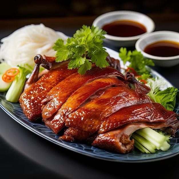 Peking Duck Hidangan Bebek Panggang Legendaris Kulit Renyah