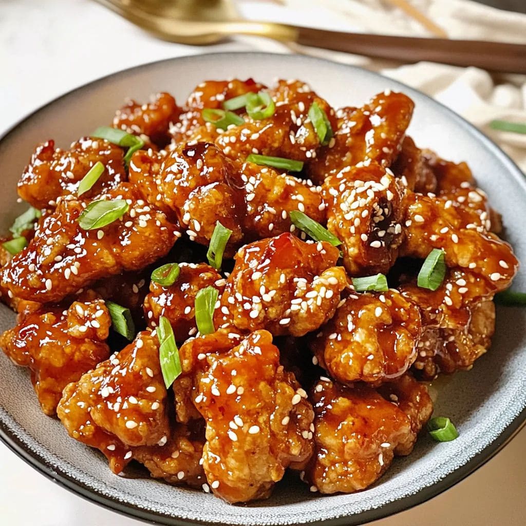 Sesame Chicken Hidangan Ayam Klasik dengan Saus Wijen