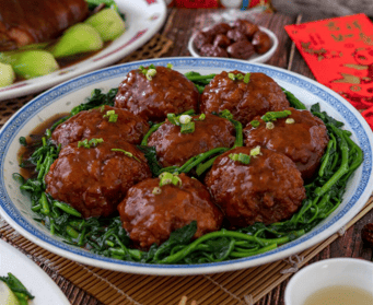 Lion Head Meatballs Bakso Legendaris Tiongkok Cita Rasa