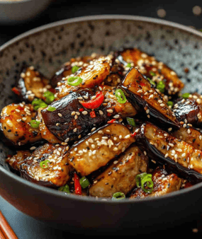 Fish Flavored Eggplant Terong Tumis Ikonik dengan Rasa