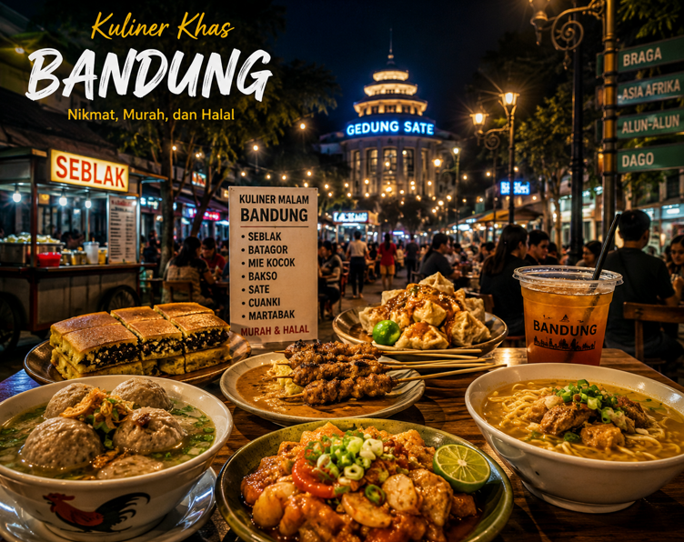 Kuliner Malam Dibandung Yang Murah Dan Halal